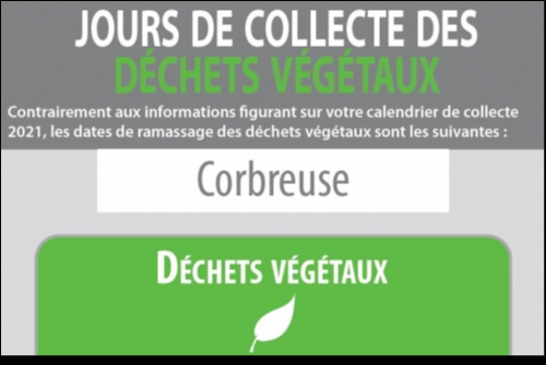 calendrier de collecte des déchets végétaux calendrier de collecte des déchets végétaux