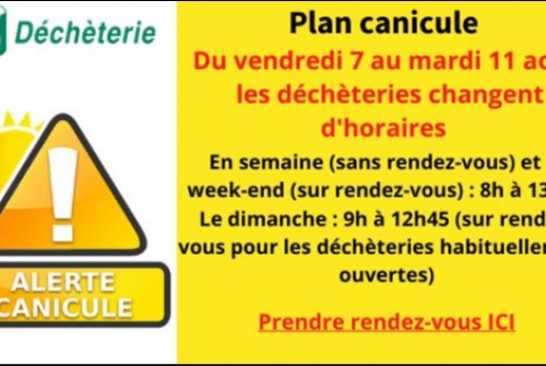 INFORMATION DECHETERIE INFORMATION DECHETERIE