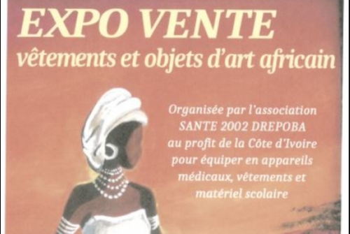 Expo vente de vêtements et objets d'art africain Expo vente de vêtements et objets d'art africain