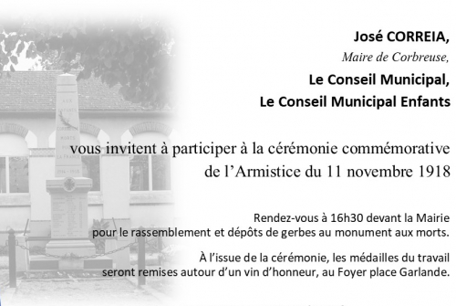 CEREMONIE DU 11 NOVEMBRE